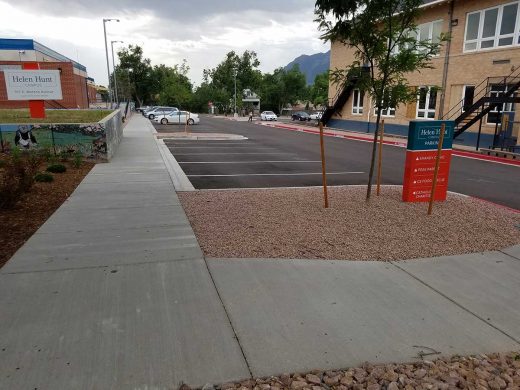 Wells & West Commercial General Contractors Colorado Springs Client Helen Hunt Campus Site Improvement Non Profit