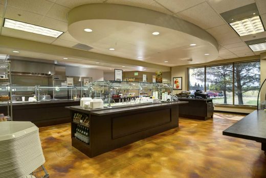 Wells & West Commercial General Contractors Colorado Springs Client Spectranetics Employee Dining Area Tenant Improvement