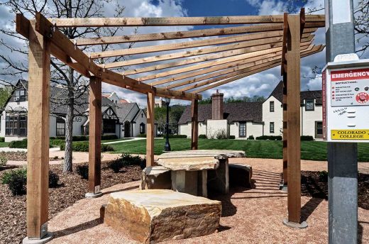 Wells & West Commercial General Contractors Colorado Springs Client Colorado College Shade Structure Site Improvement
