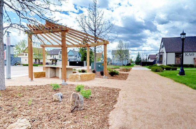 Wells & West Commercial General Contractors Colorado Springs Client Colorado College Shade Structure Site Improvement