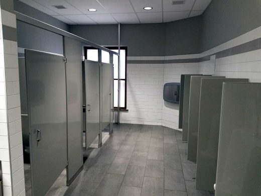 Wells & West Commercial General Contractors Colorado Springs Client City Auditorium Restroom Interior Remodel