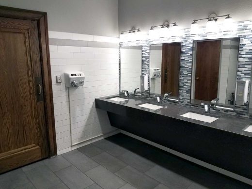 Wells & West Commercial General Contractors Colorado Springs Client City Auditorium Restroom Interior Remodel