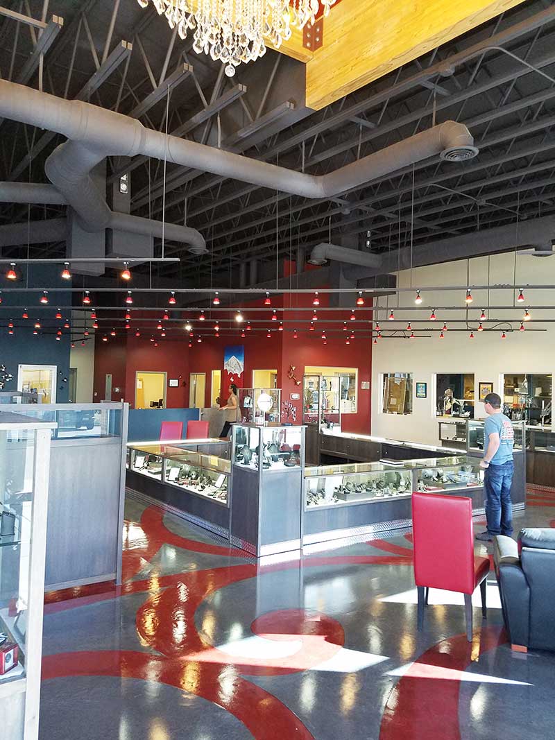 Wells & West Commercial General Contractors Colorado Springs Client Revolution Jewelry Interior Remodel Design Build Build