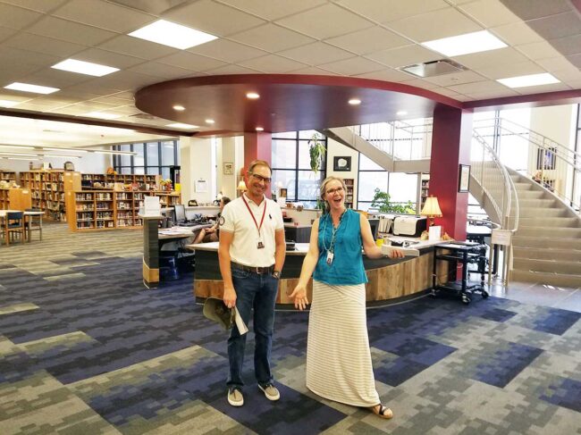 Wells & West Commercial General Contractors Colorado Springs Client The Classical Academy North Library Interior Remodel