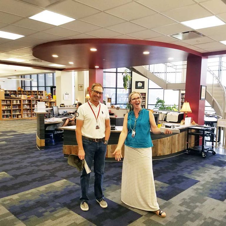 Wells & West Commercial General Contractors Colorado Springs Client The Classical Academy North Library Interior Remodel