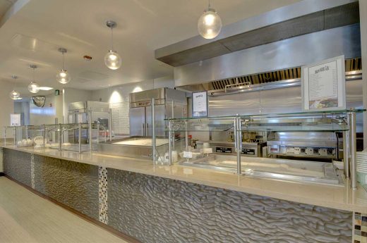 Wells & West Commercial General Contractors Colorado Springs Client Compassion International Cafeteria Interior Remodel