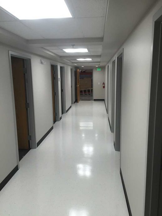 Wells & West Commercial General Contractors Colorado Springs Client D49 Warehouse Mezzanine Interior Remodel