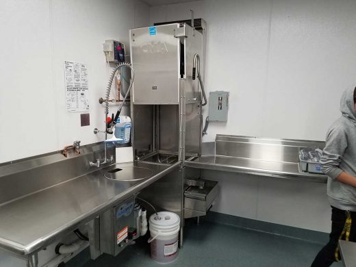 Wells & West Commercial General Contractors Colorado Springs Client Falcon Legacy Campus Culinary Room Interior Remodel