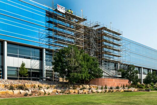 Curtain Wall Upgrade Wells & West General Contractors
