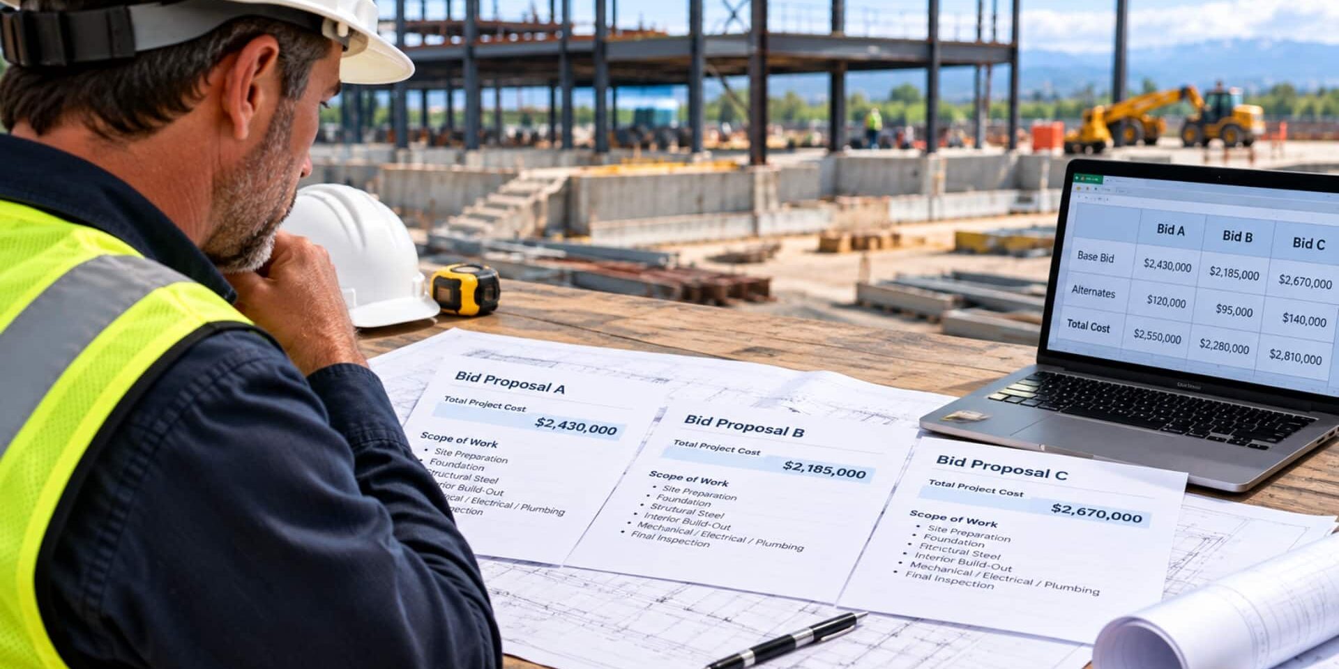 compare commercial construction bids compare commercial construction bids